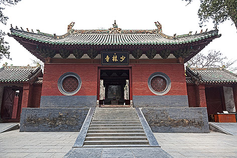 © Fotolia/kennytong Shaolin-Tempel in Dengfeng
