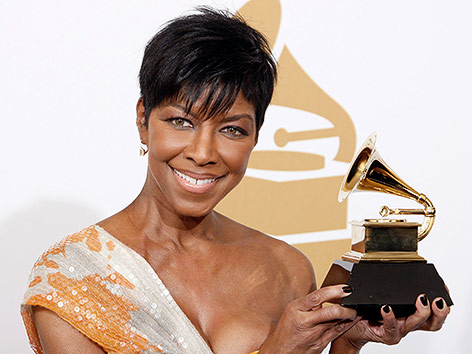 Natalie Cole mit Grammy, 2009