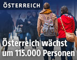 Menschen auf der Straße