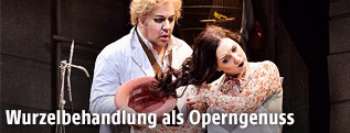 Szene aus der Oper McTeague - Gier nach Gold