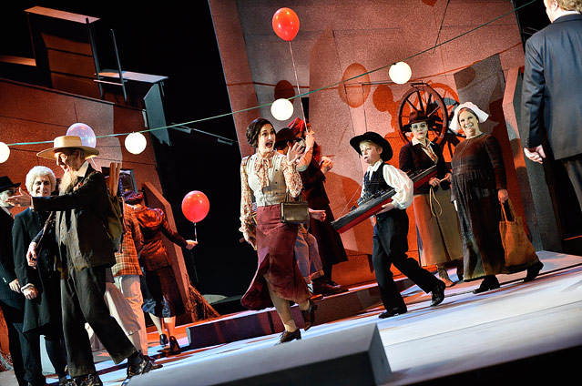 © Patrick Pfeiffer Szene aus der Oper McTeague - Gier nach Gold