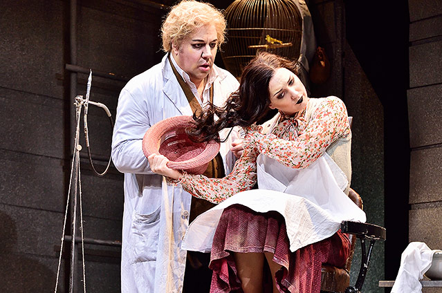 © Patrick Pfeiffer Szene aus der Oper McTeague - Gier nach Gold
