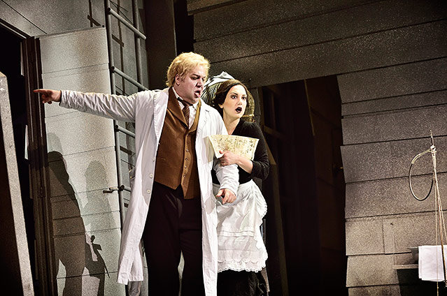 © Patrick Pfeiffer Szene aus der Oper McTeague - Gier nach Gold