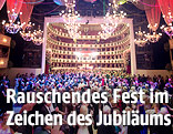 Blick in den Ballsaal der Wiener Staatsoper