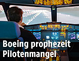 Flugzeugcockpit