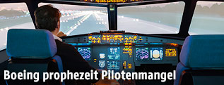 Flugzeugcockpit