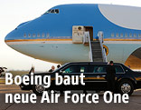 Air Force One am Rollfeld
