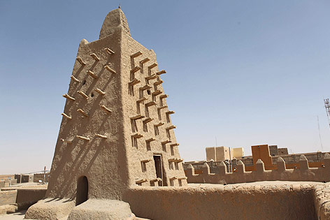 © APA/AFP/Sebastien Rieussec Die restaurierte Djingareyber-Moschee in Timbuktu