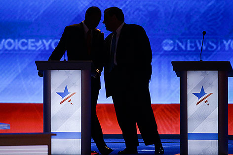 © APA/AP/David Goldman Ben Carson und Chris Christie