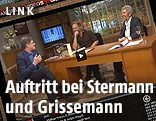 Screenshot zeigt den Gastauftritt von Roger Willemsen in "Willkommen Österreich"