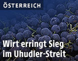 Uhudla-Trauben