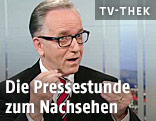 AK-Präsident Rudolf Kaske in der Pressestunde