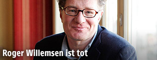 Der deutsche Autor und Moderator Roger Willemsen