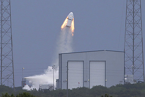 © Reuters/Scott Audette Start einer SpaceX-Rakete