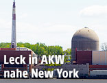 Das Kernkraftwerk "Indian Point" in den USA