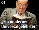 Schriftsteller Umberto Eco