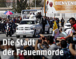 Papst besucht bei seiner Mexiko-Reise Ciudad Juarez