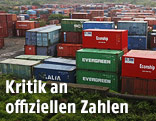 Containerplatz nahe Mumbai