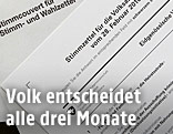Stimmzettel