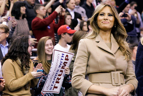 © APA/AP/David Goldman Melania Trump, Frau des republikanischen US-Präsidentschaftskandidaten Donald Trump