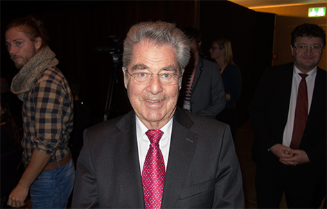 Bundespräsident Heinz Fischer bei der Diagonale
