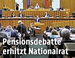 Sondersitzung im österreichischen Parlament