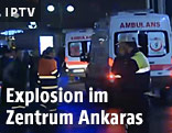Rettungswägen in Ankara