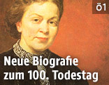 Portrait von Marie Ebner Eschenbach, 1873