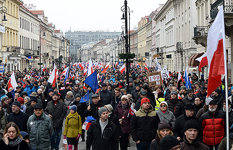 © APA/AFP/Janek Skarzynski Demonstration