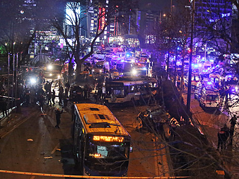 © AP Explosion in der Türkei