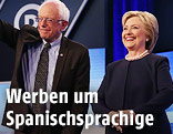 Bernie Sanders und Hillary Clinton