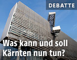 Ehemalige Zentrale der Hypo Group-Alpe-Adria in Klagenfurt