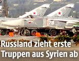 Russische Kampfflugzeuge in Syrien