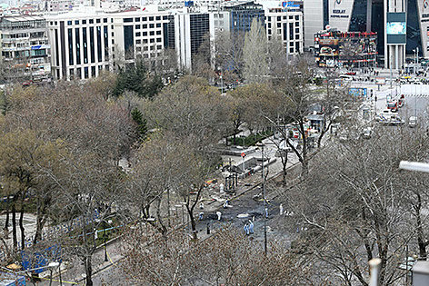 © APA/AFP/Adem Altan Ort des Anschlages in Ankara