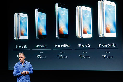 Apple Vize Greg Joswiak bei der Präsentation des neuen iPhone