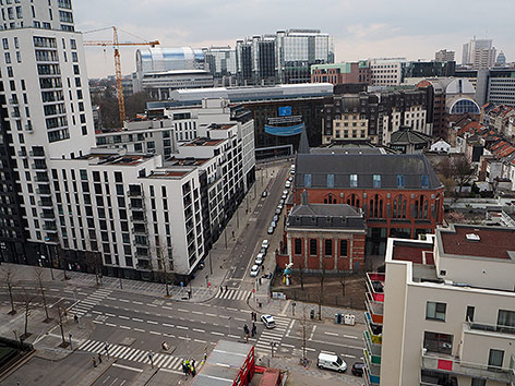 © ORF.at/Sophia Felbermair Leere Straßen in Brüssel