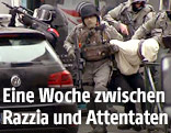 Salah Abdeslam wird abgeführt
