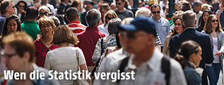 Menschen auf der Straße