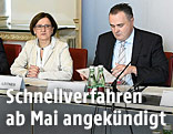 Innenministerin Johanna Mikl-Leitner und Verteidigungsminister Hans Peter Doskozil