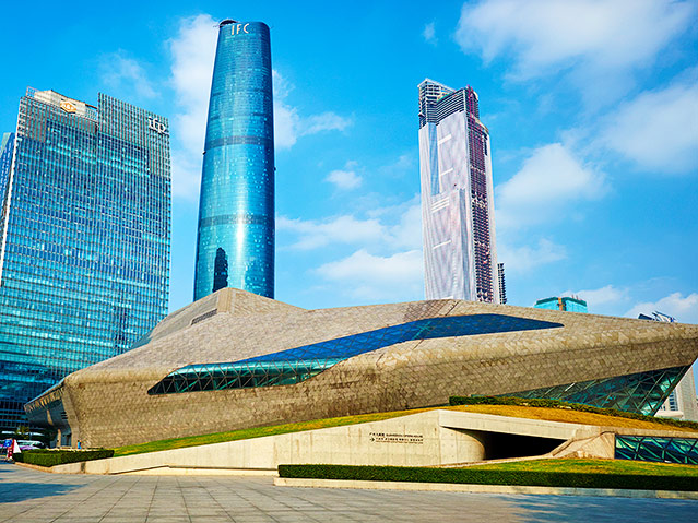 © picturedesk.com/laif/Tuul & Bruno Morandi Oper in Guangzhou