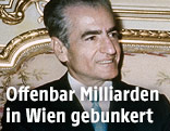 Archivbild vom Schah von Persien, Mohammad Reza Pahlavi