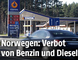 Norwegische Tankstelle Statoil