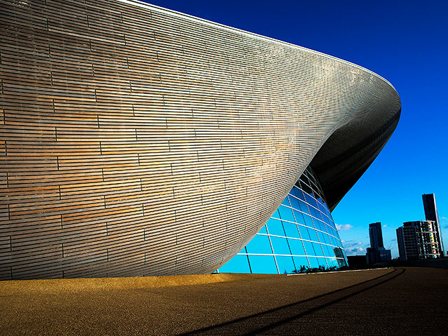 © picturedesk.com/John Walton London Aquatics Centre von Zaha Hadid