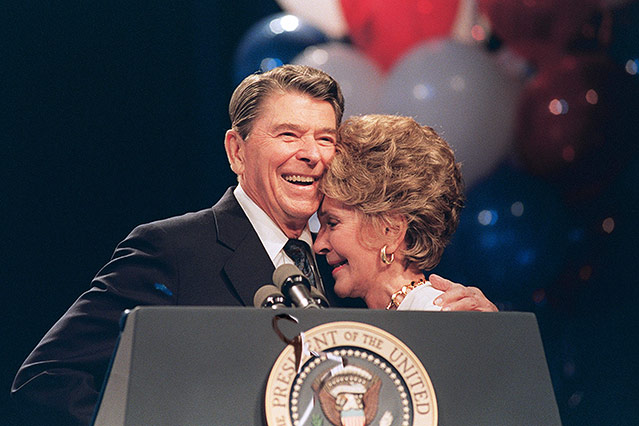 Ronald und Nancy Reagan
