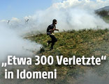 Tränengaseinsatz in Idomeni