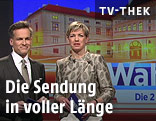 ORF-Moderatoren Tarek Leitner und Marie-Claire Zimmermann