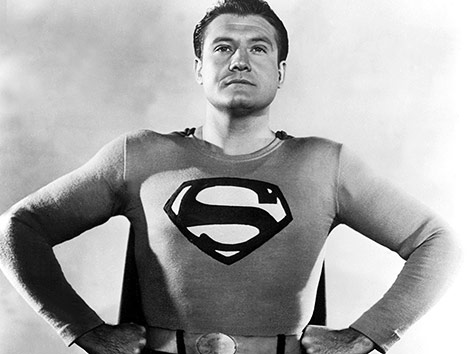 © picturedesk.com/Everett Collection George Reeves als Superman