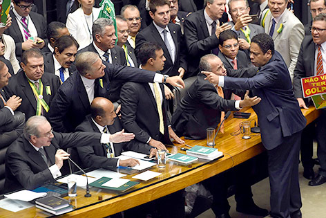 Parlamentskammer in Brasilien