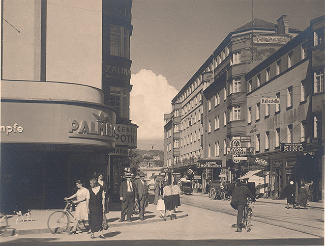 Ecke Landstraße/Mozartstraße, 1935


