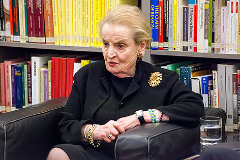 © IWM/Marion Gollner US-Ex-Außenministerin Madeleine Albright